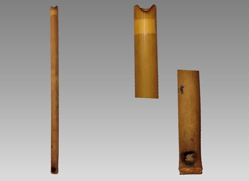 Gore (notched flute), bamboo, Norfolk Island, Polynesian 