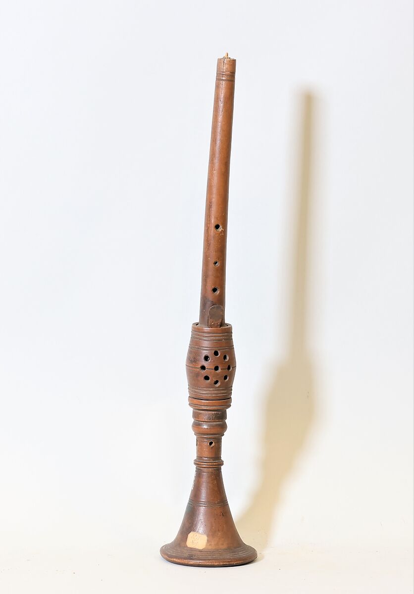 Zampogna, Wood, goatskin, metal, Italian