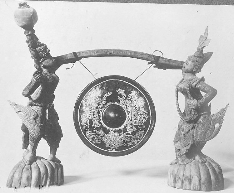 Gong, Metal, wood, skin, Burmese