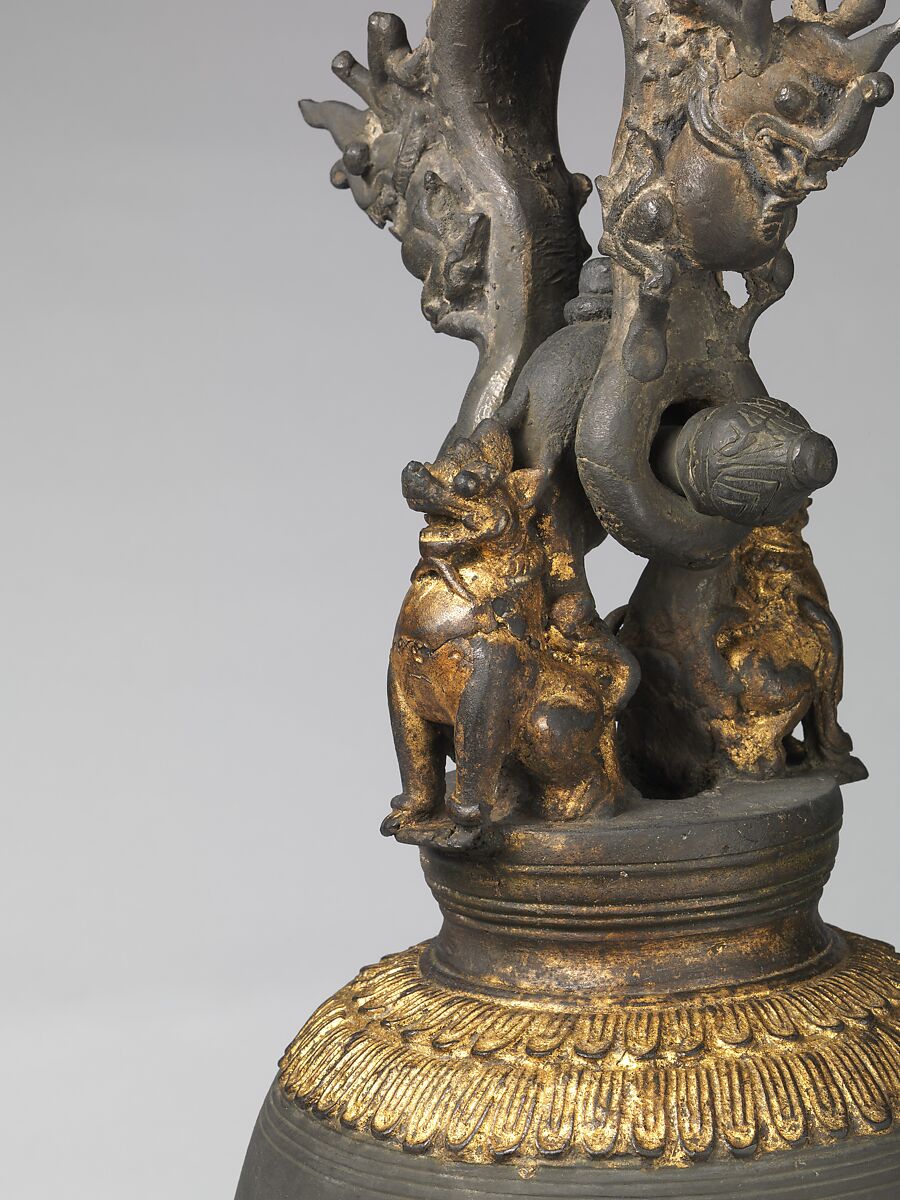 Monastery Bell, Bronze, Burmese