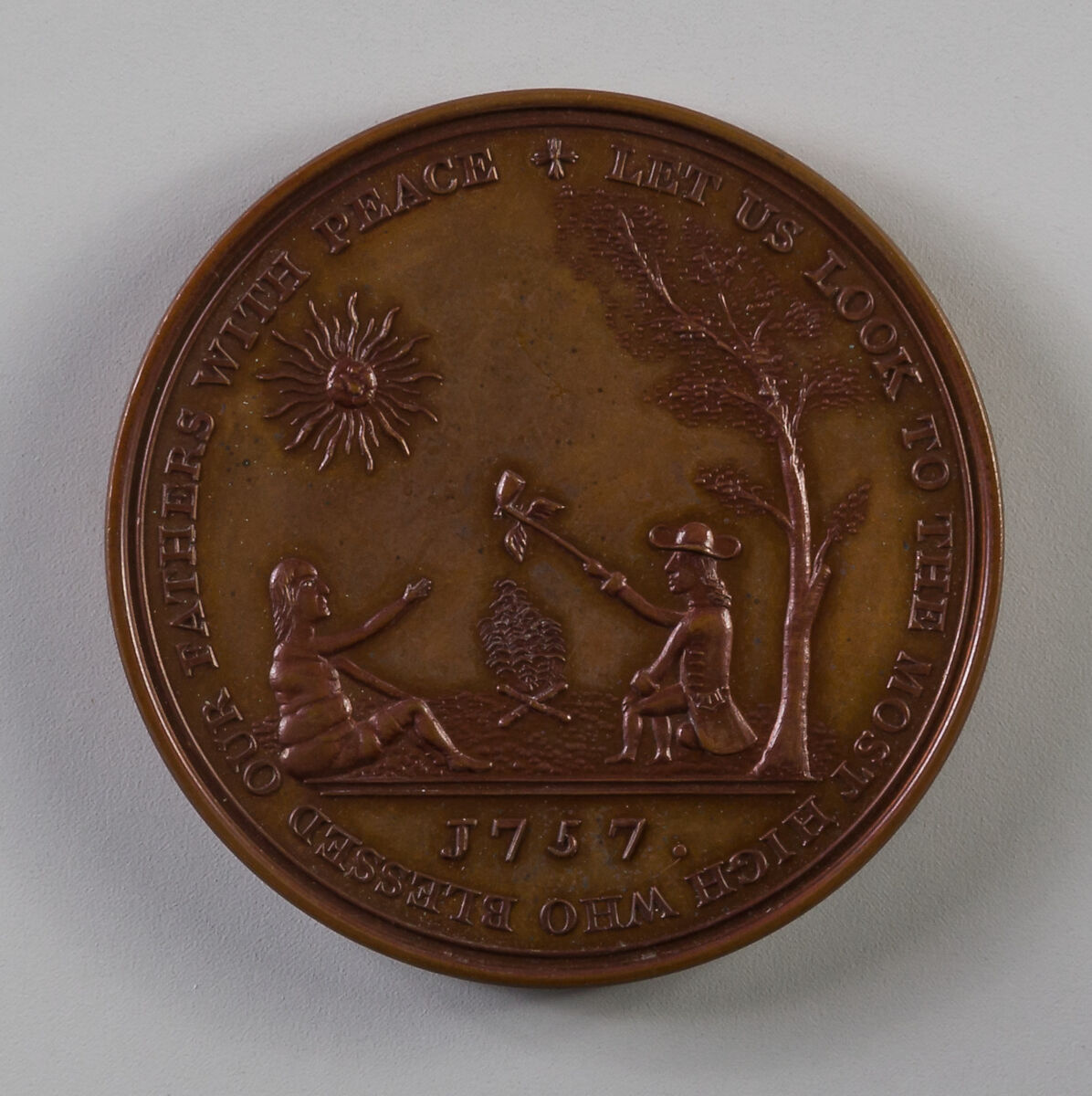 Indian Medal, Bronze