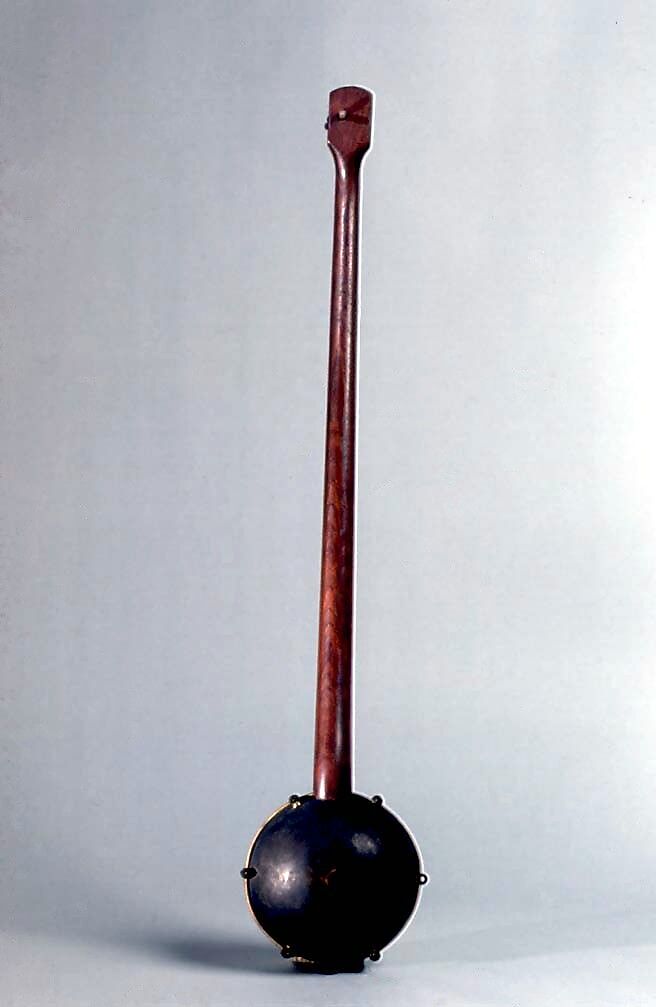 Japanese Fiddle, Wood, metal, skin, American
