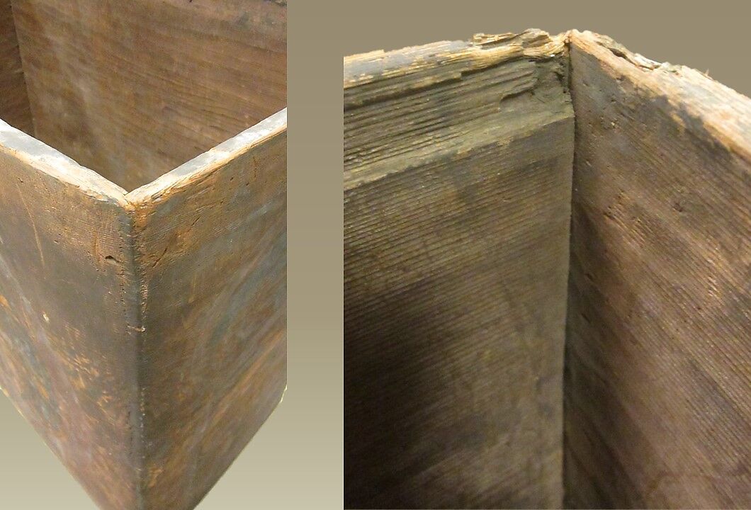 Menatse (Box drum), wood (red cedar?), iron nails, polychrome, Native American (Kwakiutl, Musqueam)