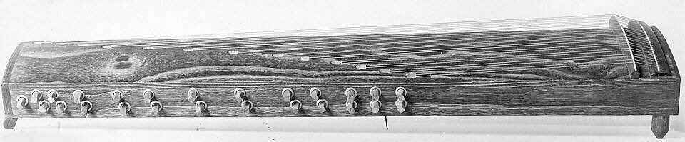 Nijugo Gen, Asano Tōshichi (Japanese), Wood, silk strings, Japanese 
