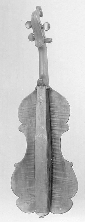 Mute Violin, Wood, pearl, German