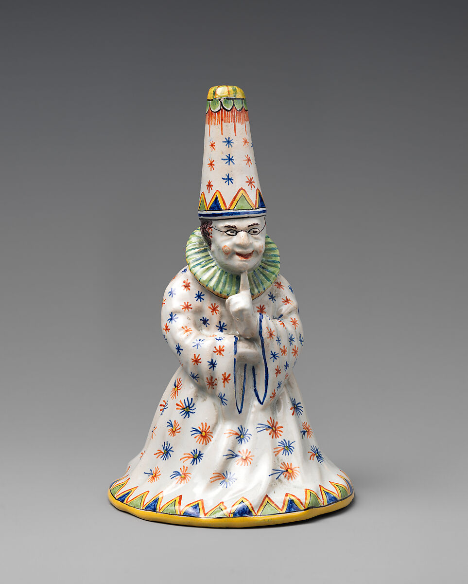 Handbell, Ceramic, brass, French