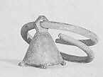 Bracelet Bell, Bronze., Italian (Ancient Roman)