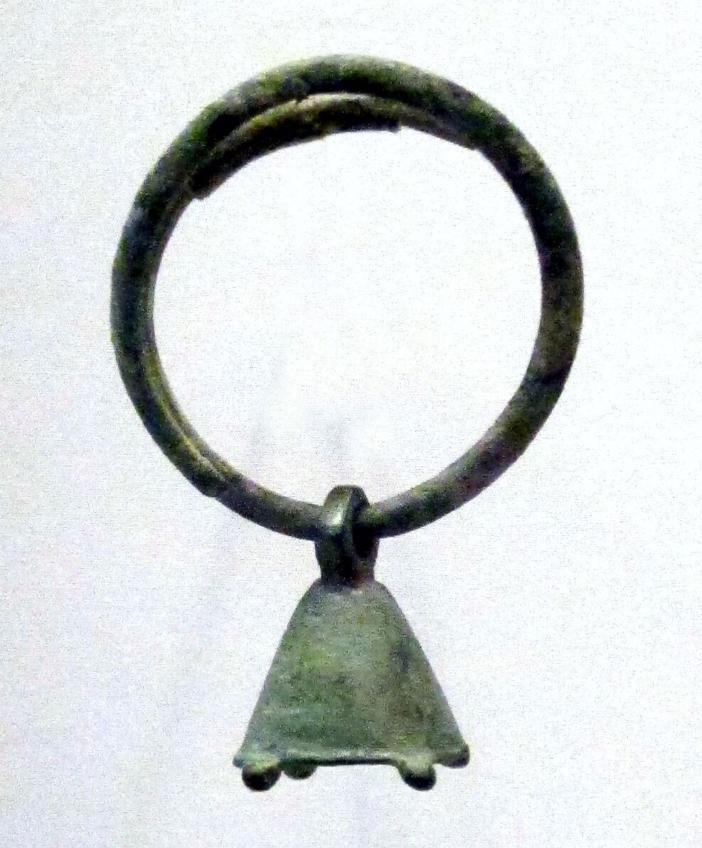 Bracelet Bell, Bronze., Italian (Ancient Roman)