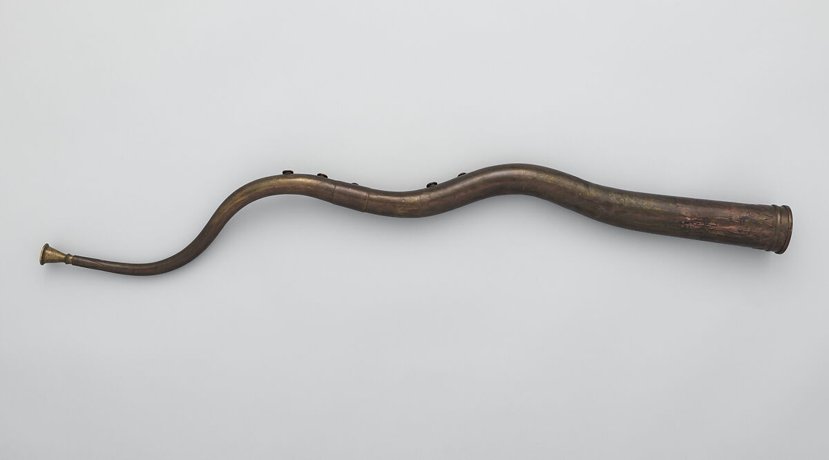 Tenor cornett, Brass, Probably French