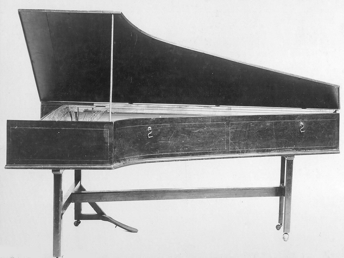 Harpsichord, Jacob Kirkman (British, born Bischwiller, Alsace, France 1710–1792 Greenwich, England), Wood, various materials, British 