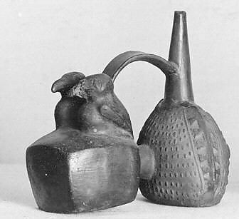 Whistling Jar, Pottery, Peruvian 