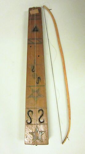 Tsii' Edo' Ai (bowed zither) Apache Fiddle