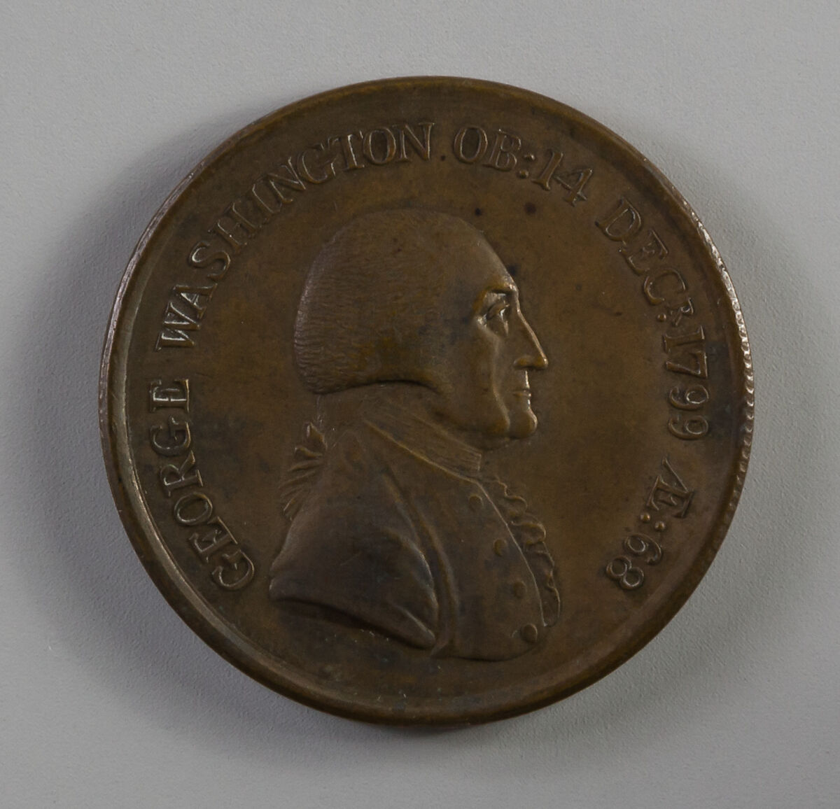 Medal Commemorating the Death of George Washington | The Metropolitan ...