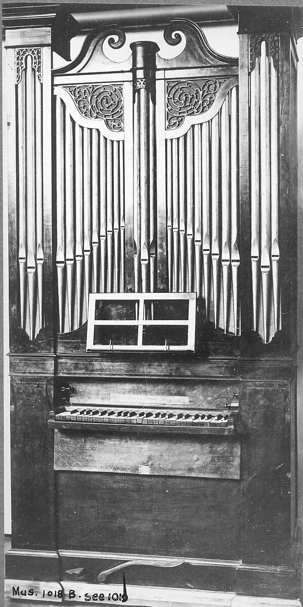 Chamber Organ, Thomas Chapman (British, active London ca. 1779/1780), Various materials, British 