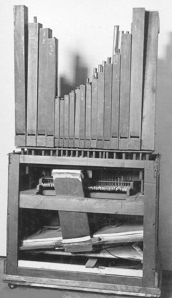 Chamber Organ, Thomas Chapman (British, active London ca. 1779/1780), Various materials, British