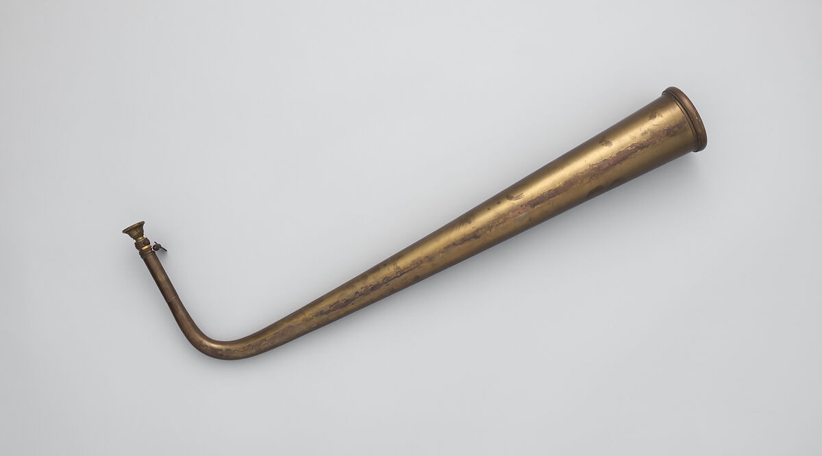 Ohotniche Rogi sounding D, Nicolas N. Fedorov (Russian, flourished ca. 1867–1889), Brass, Russian 