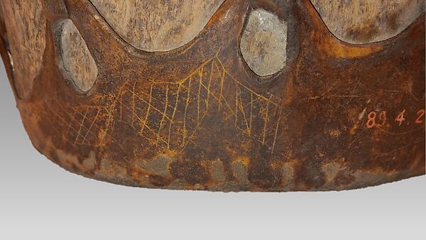 Drum, Wood, skin, Native American (Pueblo)
