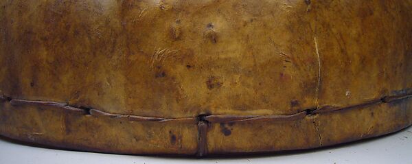 Frame Drum, Wood, skin, metal, Native American (Wasco, Tenino or Paiute)