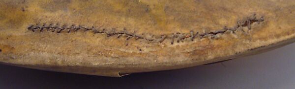 Frame Drum, Wood, skin, metal, Native American (Wasco, Tenino or Paiute)
