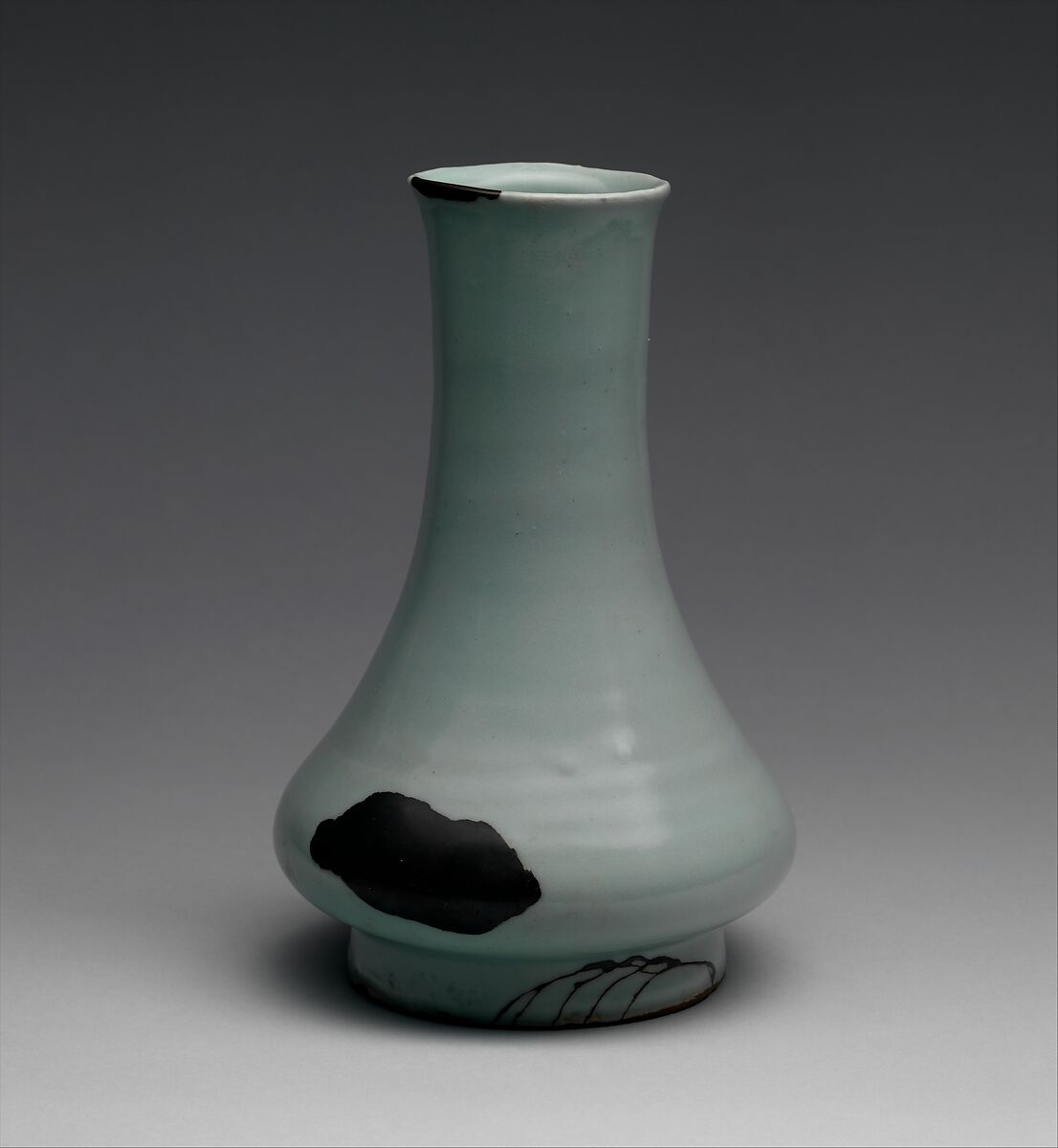 Vase, Stoneware with crackled glaze (Longquan ware), China 