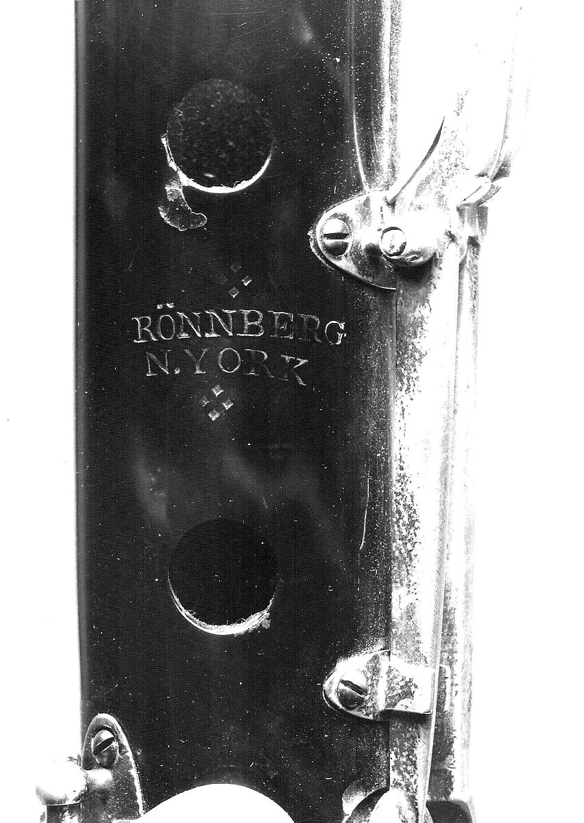 Transverse Flute in B, Wood, tortoiseshell, silver, American