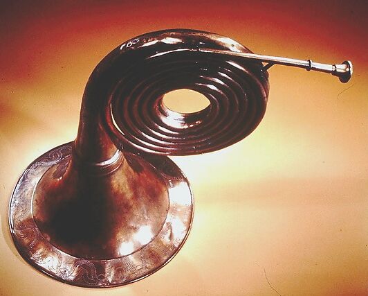 Trompe de Chasse in C, Joseph Raoux (French, Paris ca. 1725–1800), Brass, French