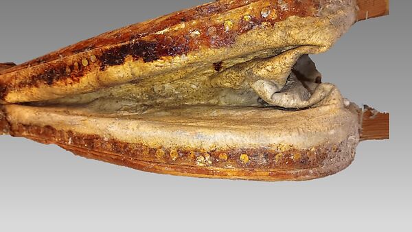 Stopped Pipe with bellows, wood, eel grass,metal, animal hide., Native American (Haida)