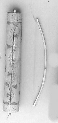 Tsii' Edo' Ai (Apache Fiddle), Agave, horsehair, sinew, wood, Native American (Apache)