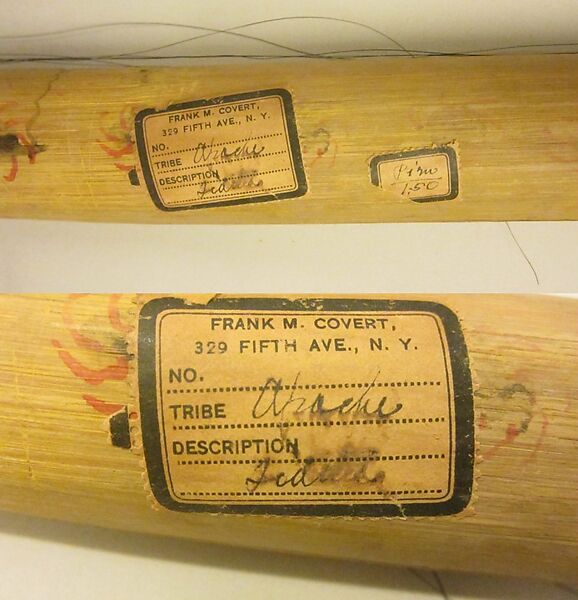 Tsii' Edo' Ai (Apache Fiddle), agave, wood, sinew, horsehair, Native American (Apache)