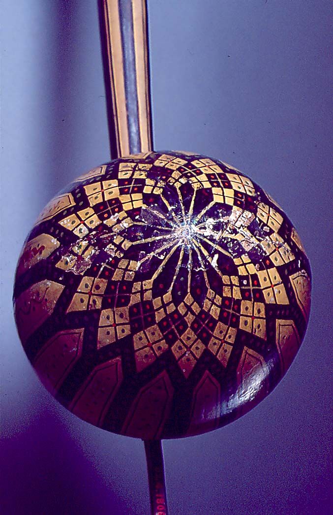 Kāmanche (کمچ), wood, paint, fish skin, metal, Iranian (Persian)
