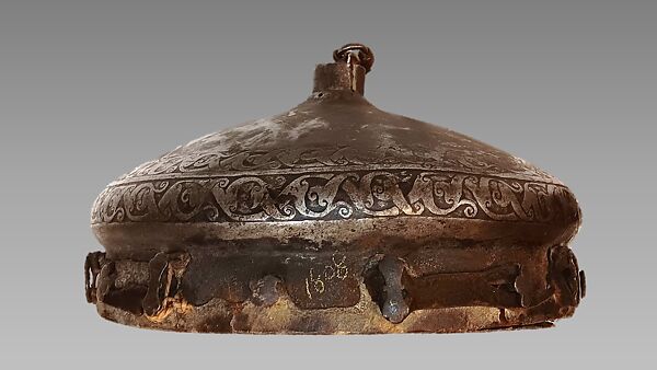 Ṭab'l-e bāz, Iron, skin, leather, Iranian (Persian)