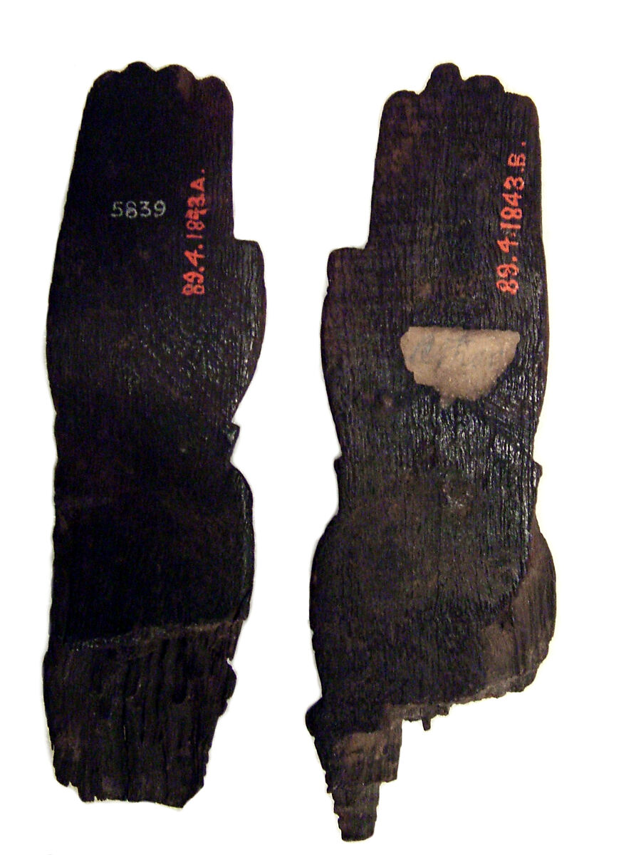 Clappers, Wood, Egyptian