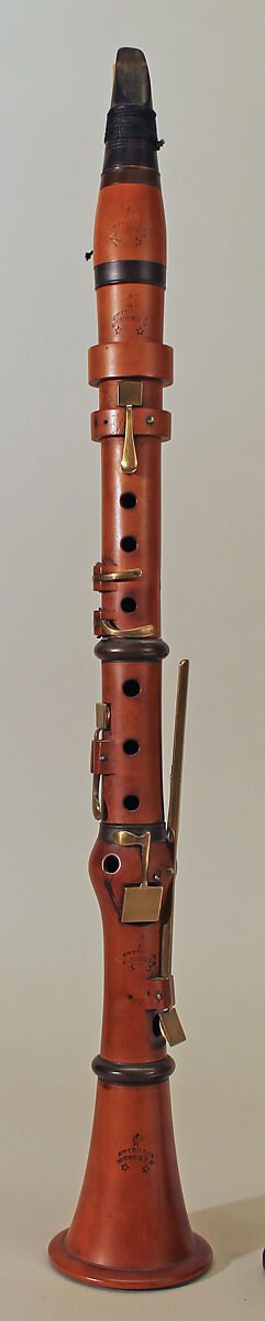 Sopranino Clarinet in D, Max Stiegler, Various materials, German 