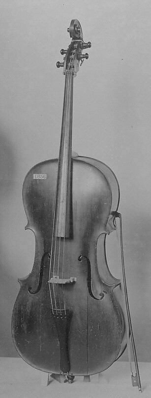 Violoncello, Wood, strings, German 