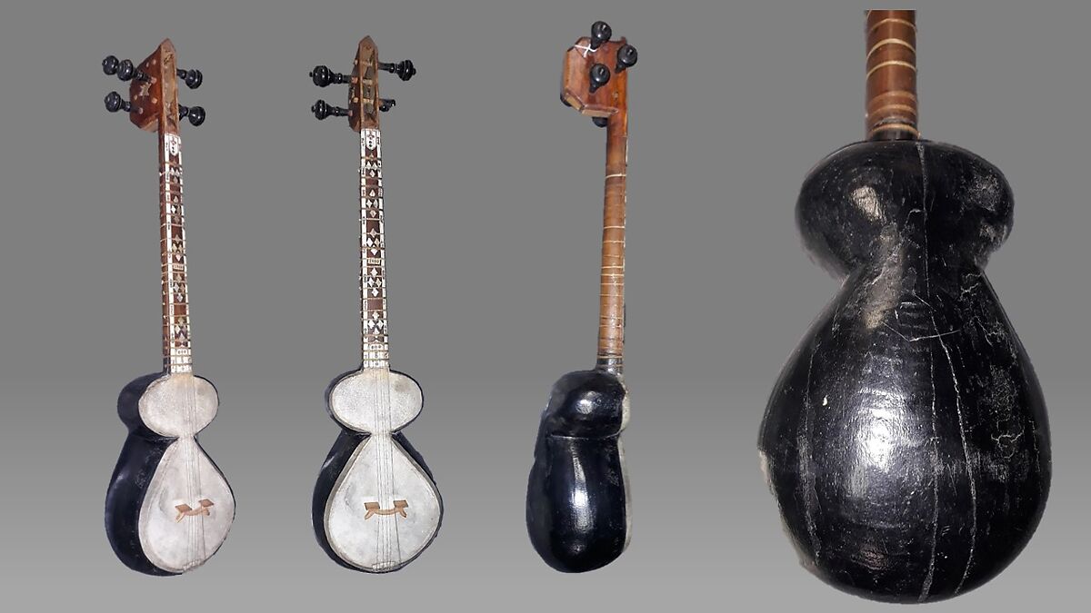 Tar, wood, skin, metal, mother-of-pearl, Azerbaijani
