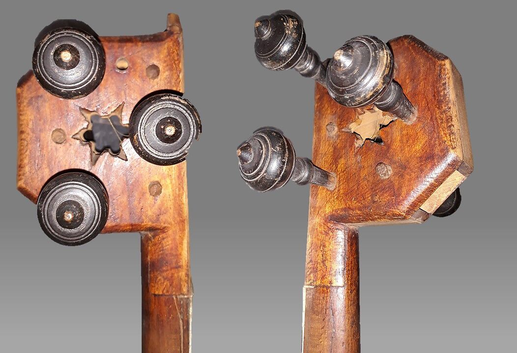 Tar, wood, skin, metal, mother-of-pearl, Azerbaijani