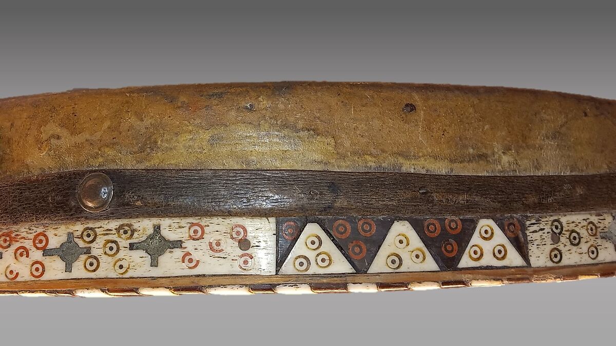 Daf, wood, skin, metal, bone, leather, Azerbaijani