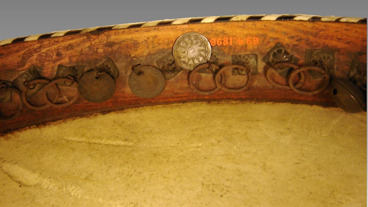 Daf, wood, skin, metal, bone, leather, Azerbaijani