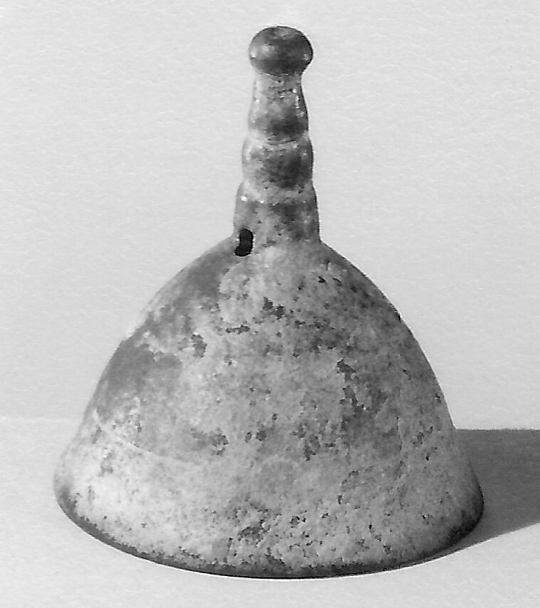 Bell, bronze, Italian (Ancient Roman) 