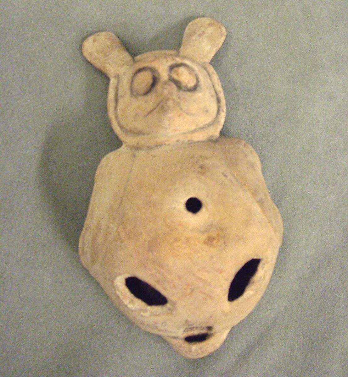 Pottery Whistle, Clay, Mexican 