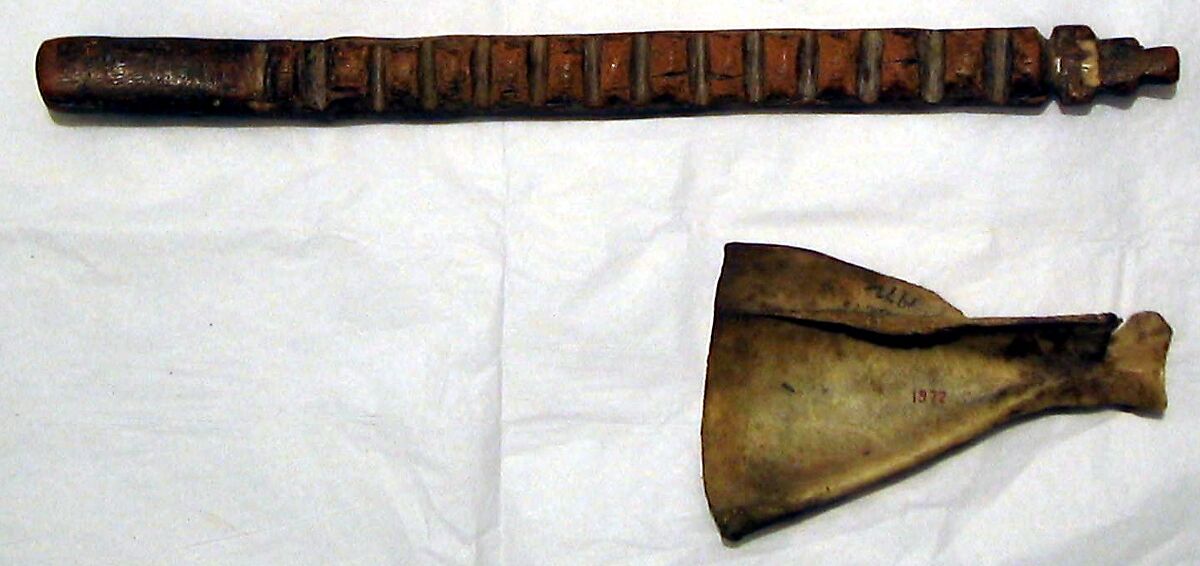 Truh-kun-pi, Hopi Indians, Bone, gourd, wood, Native American (Hopi)