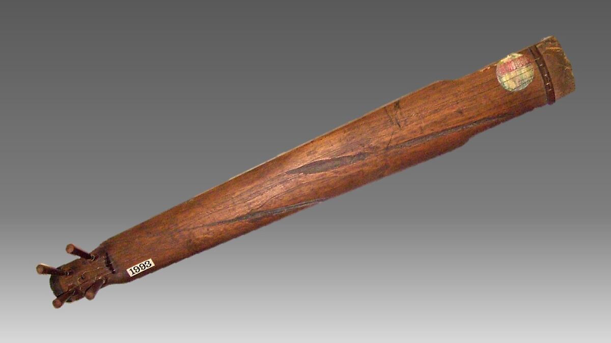 Gogenkin, Wood, silk, Japanese 