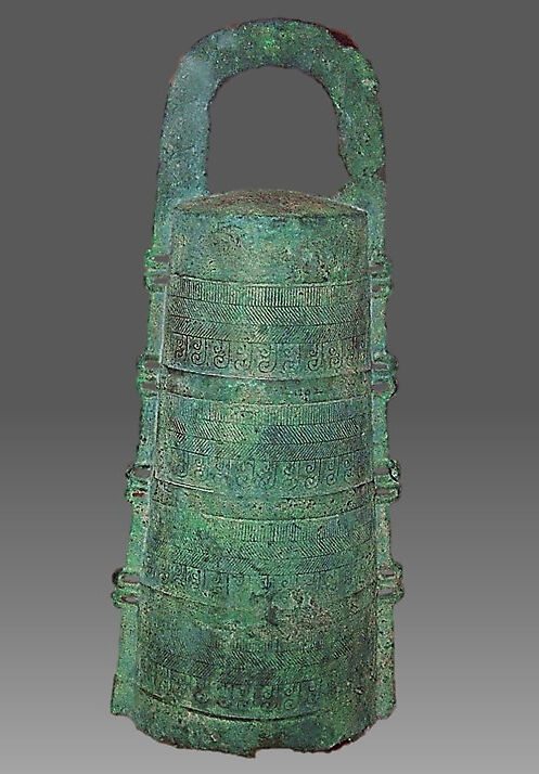 Dōtaku ( 銅鐸 ), Leaded bronze (arsenic present), Japanese 