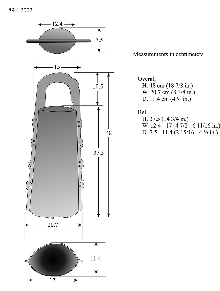 Dōtaku ( 銅鐸 ), Leaded bronze (arsenic present), Japanese