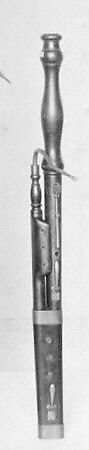 Octave Bassoon in C, Wood, brass, Probably French 