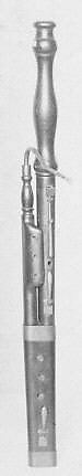 Octave Bassoon in C, Wood, brass, Probably French