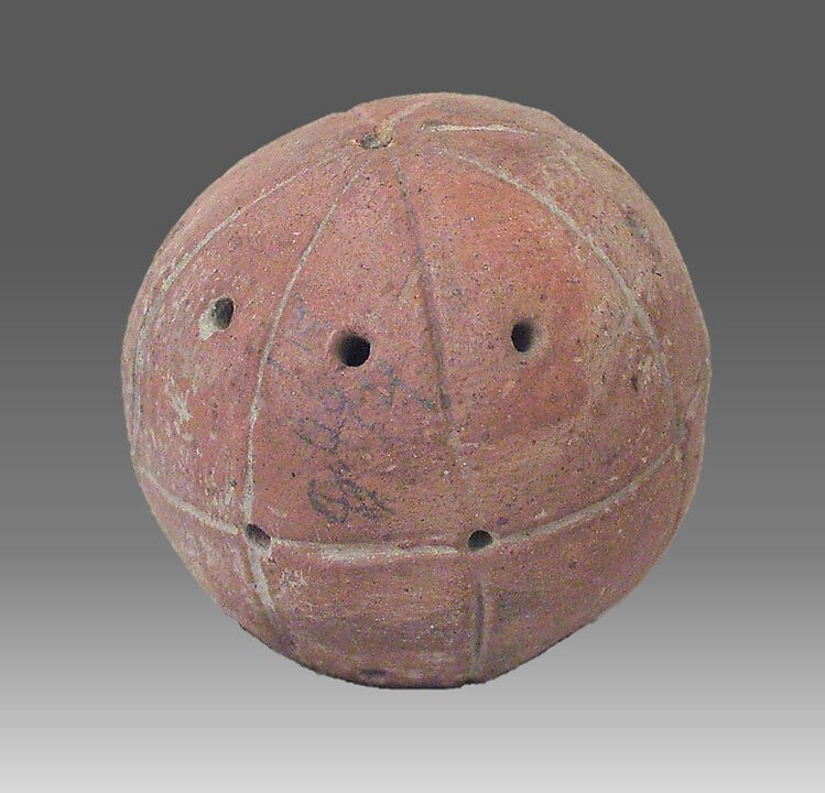 Pottery Rattle, Clay, Mexican 