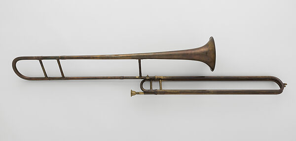 Contrabass Slide Trombone, Jérome Thibouville-Lamy, Brass, nickel-silver, French 