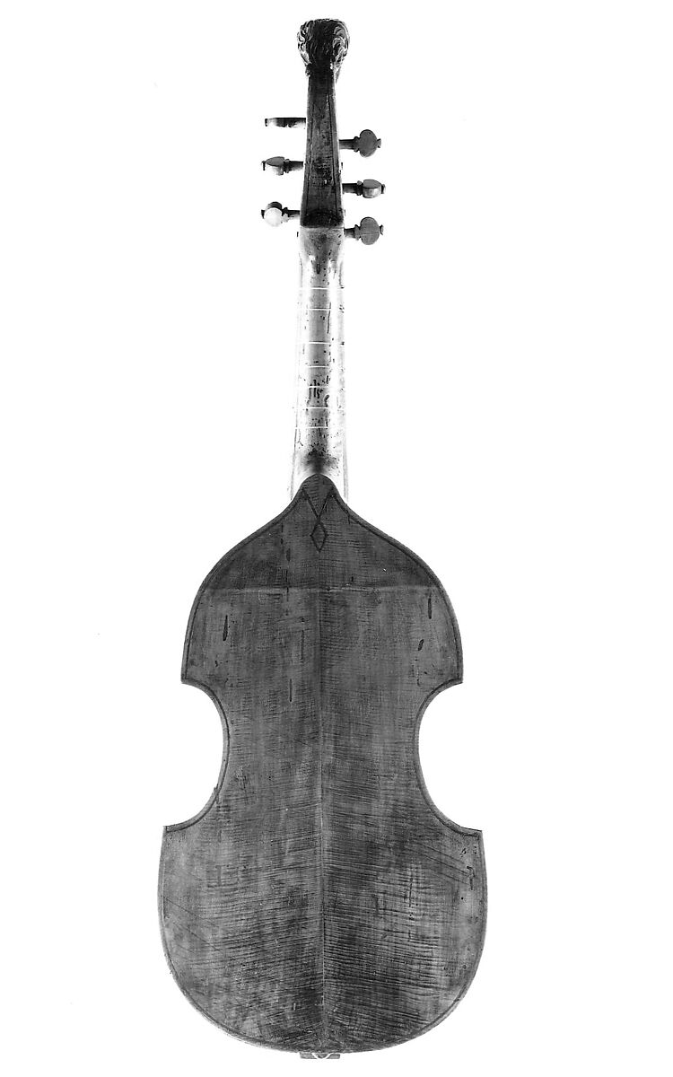 Lyra Viol, Wood, Italian 