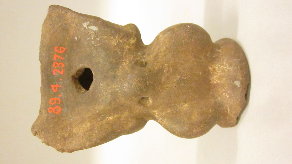 Pottery Whistle, Clay, polychrome, Costa Rican